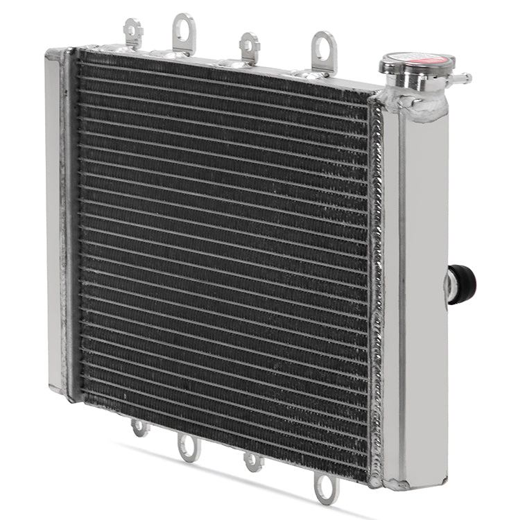 For Yamaha YFM700 Grizzly 700 2015-2025 / YFM700 Kodiak 700 2016-2025 26MM Aluminum Radiator Engine Cooler B16-E2460-01