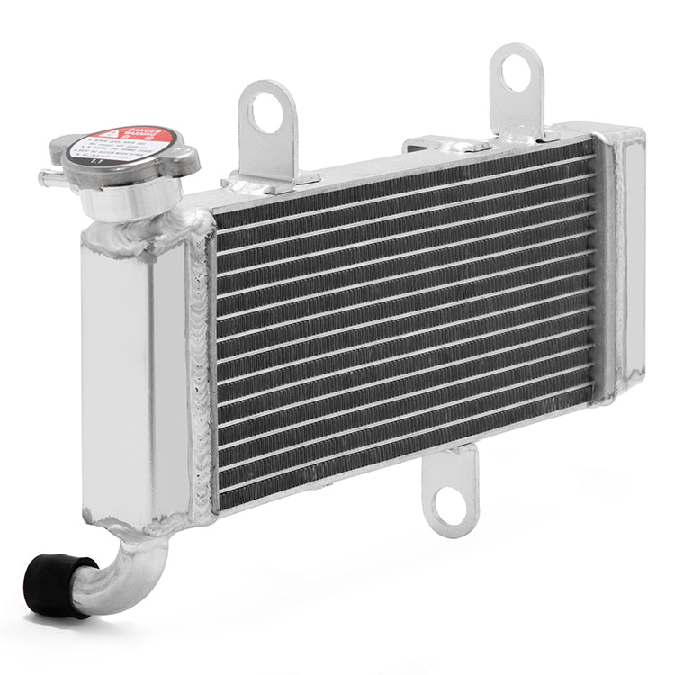 Aluminum Motorcycle Engine Cooler Radiator for Kawasaki Ninja 125 / Z125 2019-2024