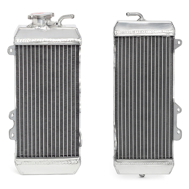 Aluminum Engine Water Cooler Radiator For Kawasaki KX250F 2009