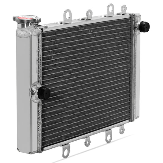 For Yamaha YFM700 Grizzly 700 2015-2025 / YFM700 Kodiak 700 2016-2025 26MM Aluminum Radiator Engine Cooler B16-E2460-01