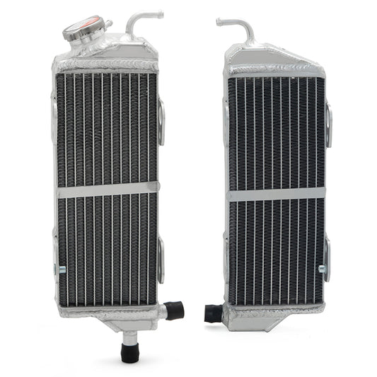 Aluminum Water Cooler Radiator For TM Racing EN125 EN144 EN250 EN300 MX125 MX144 MX250 MX300 2008-2014