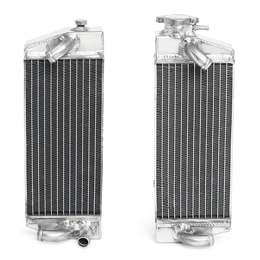 Aluminum Engine Water Cooler Radiator For KTM EXC 250 / EXC 300 1998-2003