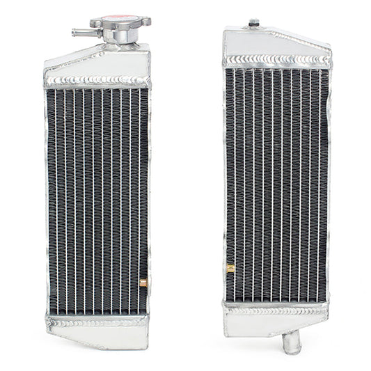 Motorcycle Aluminum Engine Water Cooler Radiator For KTM SX 125 1998-2006