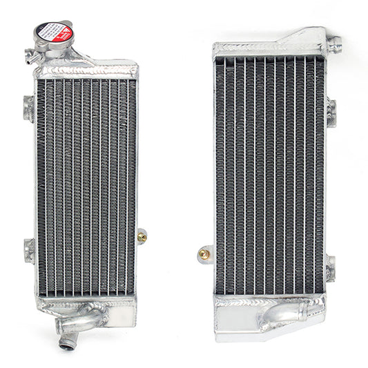 Aluminum Engine Water Cooler Radiator For KTM XC 150 250 350 2010-2014 / Husqvarna TE125 TE250 TE300 2014-2016