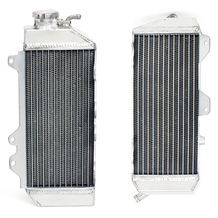 Aluminum Engine Water Cooler Radiator For Kawasaki KX450F 2008