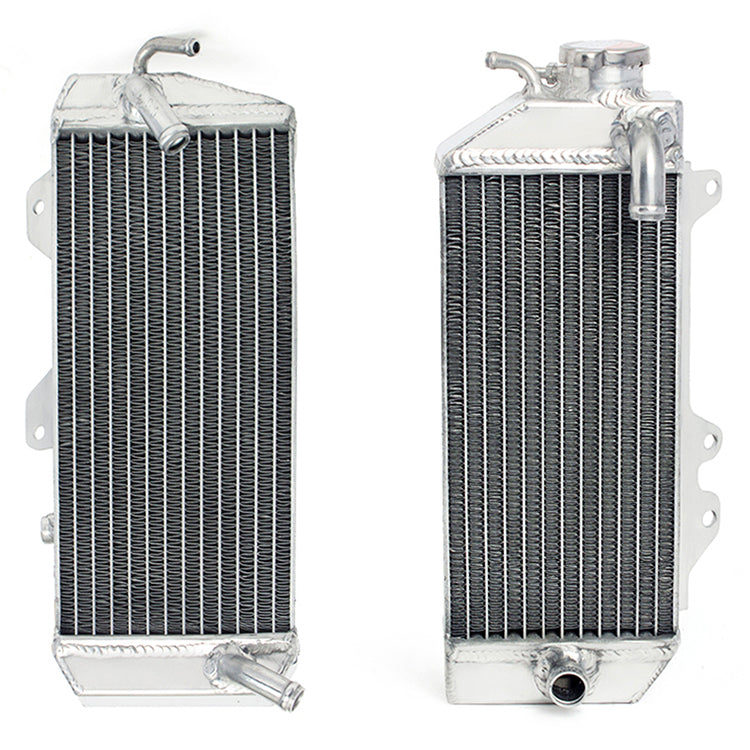 Aluminum Engine Water Cooler Radiator For Kawasaki KX450F 2008