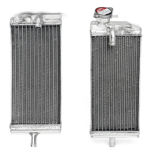 Aluminum Engine Water Cooler Radiator for GAS GAS EC 200 / EC 250 / EC 300 / MC 200 / MC 250 / MC 300 1998-2006