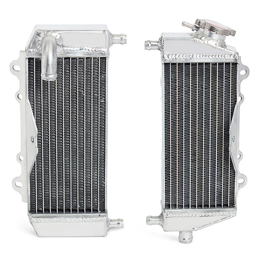 Aluminum Engine Water Cooler Radiator for Kawasaki KX125 2003-2008