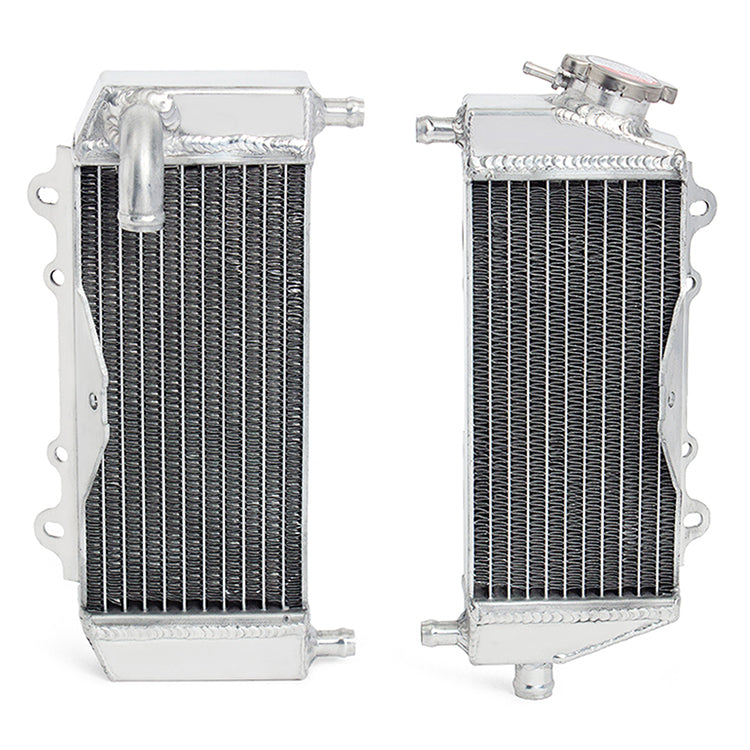 Aluminum Engine Water Cooler Radiator For Kawasaki KX250 2003-2004