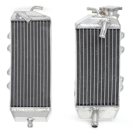 Aluminum Engine Water Cooler Radiator for Kawasaki KX250F KXF250 2006-2008