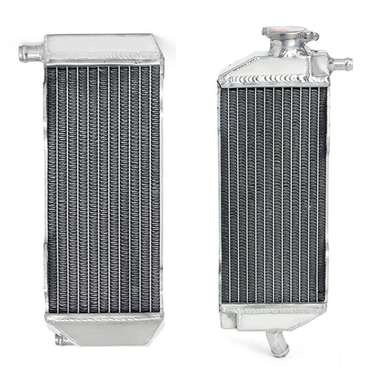 Motorcycle Aluminum Engine Water Cooler Radiator for Suzuki RM125 2001-2008