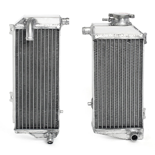 Motorcycle Aluminum Engine Water Cooler Radiator for Suzuki RMZ450 2018-2024